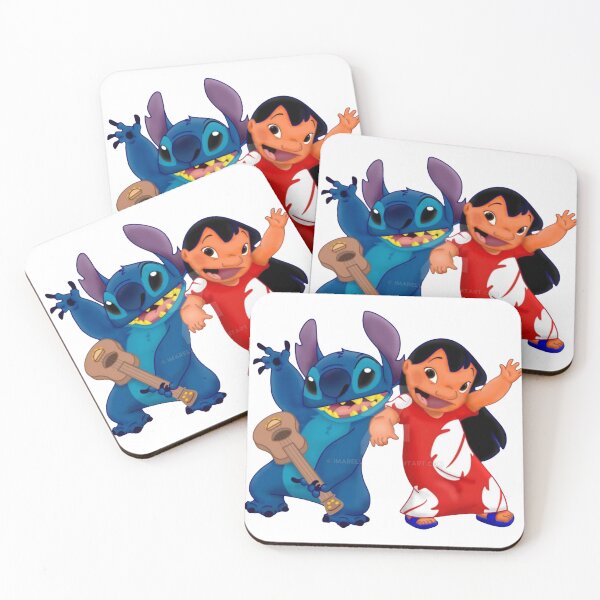 Aperçu de l'œuvre Conception de point de Leo et Stitch dessin animé Stitch t-shirt créée et vendue par godahassan.