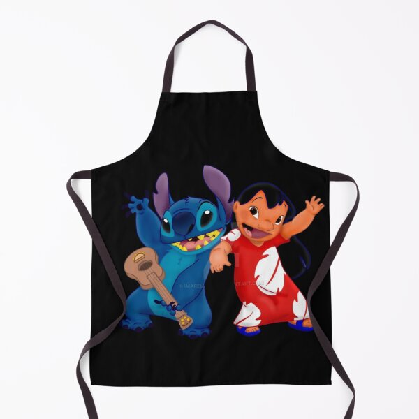 Aperçu de l'œuvre Conception de point de Leo et Stitch dessin animé Stitch t-shirt créée et vendue par godahassan.