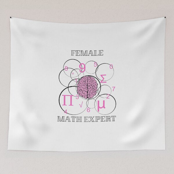 Item preview, Female Math Expert designed and sold by WildArtistry.