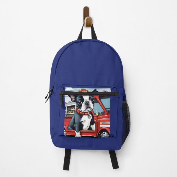 Item preview, Fearless Fire Fighting Boston Terriers designed and sold by Hall-O-Gram.