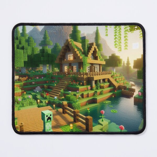 Item preview, Serene Sanctuary Amidst the Peaks designed and sold by LyssasMindArt.