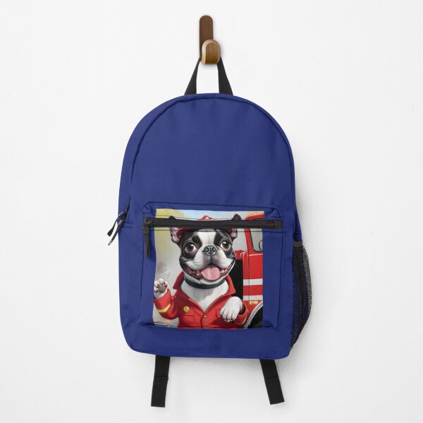 Item preview, Fearless Fire Fighting Boston Terriers designed and sold by Hall-O-Gram.