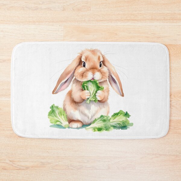 Item preview, Fluffy Bunny In Watercolor Style designed and sold by Adelberton.