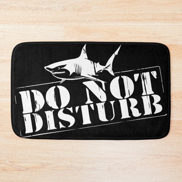 Item preview, Do not disturb white designed and sold by hichamms.