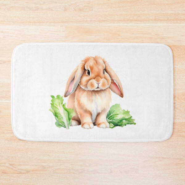 Item preview, Fluffy Bunny In Watercolor Style designed and sold by Adelberton.