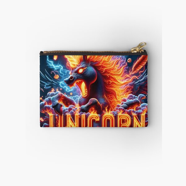 Item preview, fire unicorn designed and sold by aliraweb.