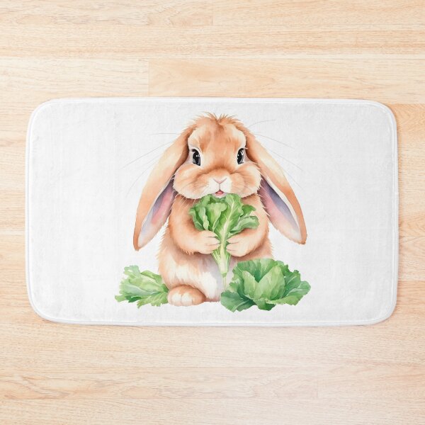 Item preview, Fluffy Bunny In Watercolor Style designed and sold by Adelberton.