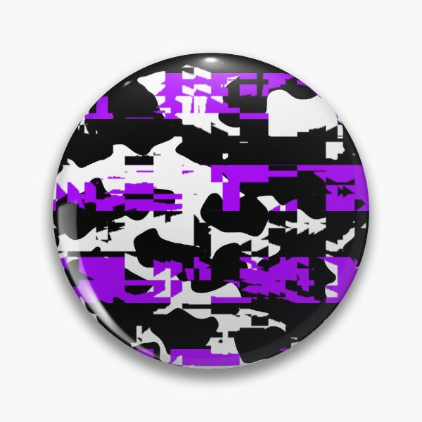 Item preview, Glitchy Cow print and black and purple stripe blend designed and sold by TheRulerofEarth.