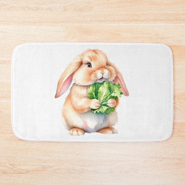 Item preview, Fluffy Bunny In Watercolor Style designed and sold by Adelberton.