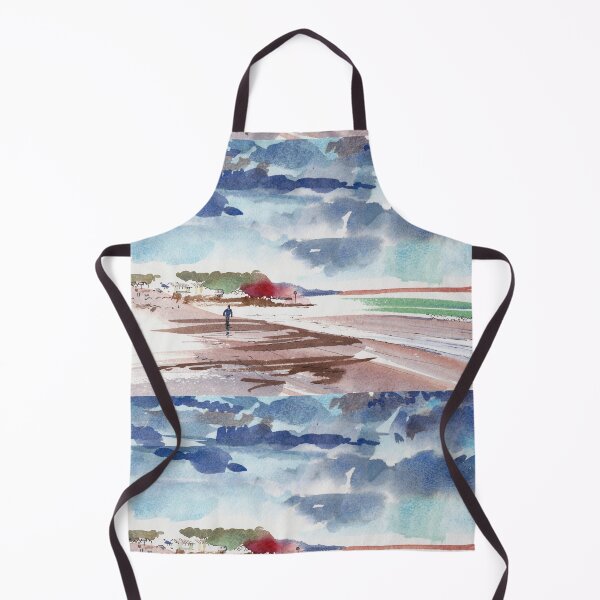 Item preview, Dramatic Sky Sidmouth beach painting designed and sold by MikeJory.