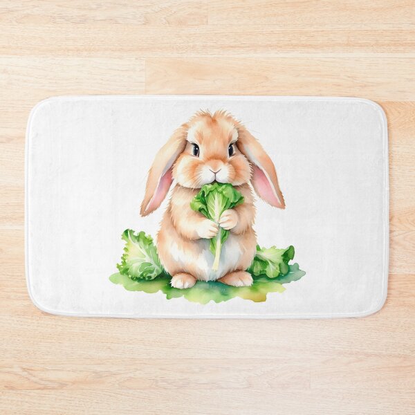 Item preview, Fluffy Bunny In Watercolor Style designed and sold by Adelberton.