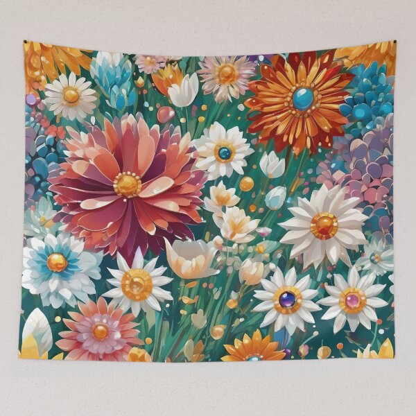 Item preview, Sparkling Floral Extravaganza designed and sold by Thai Vibe Studio.