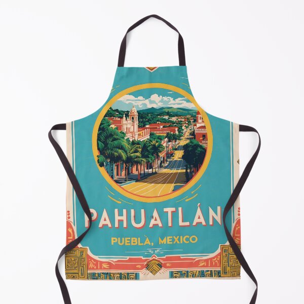 Item preview, Pahuatlan Puebla Mexico Magic Town Vintage Travel Tourism designed and sold by TravelersGems.
