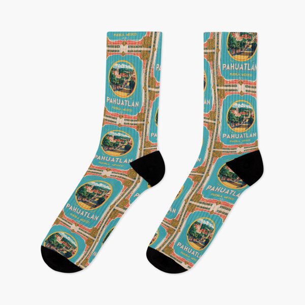 Item preview, Pahuatlan Puebla Mexico Magic Town Vintage Travel Tourism designed and sold by TravelersGems.