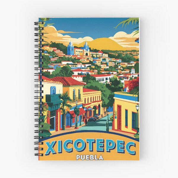 Artikelvorschau, Xicotepec Puebla Mexiko magische Stadt Vintage Reisetourismus entworfen und verkauft von TravelersGems.