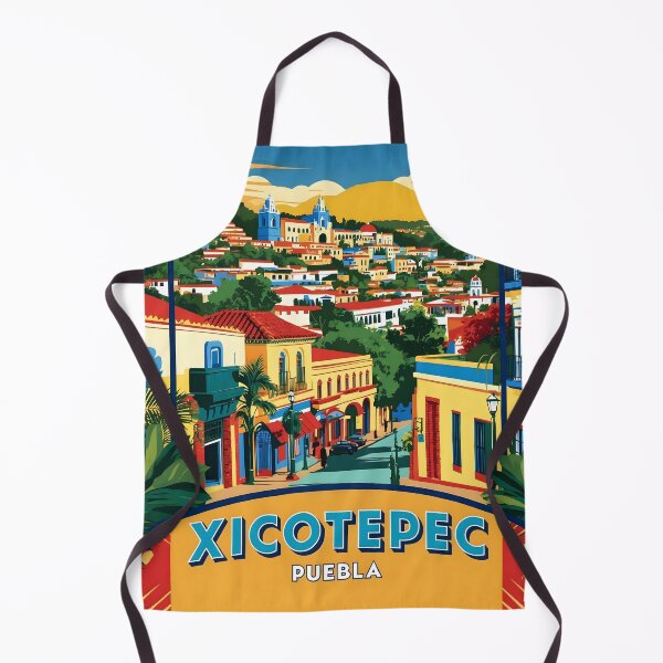 Item preview, Xicotepec Puebla Mexico Magic Town Vintage Travel Tourism designed and sold by TravelersGems.