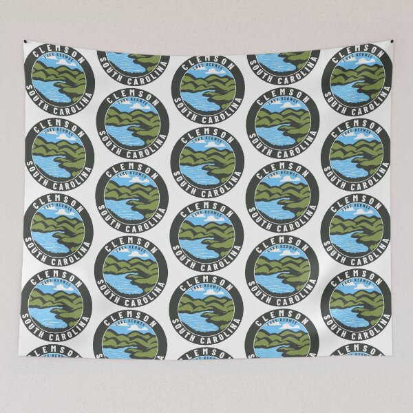Aperçu de l'œuvre Lac Keowee, Clemson, Caroline du Sud créée et vendue par positiveimages.
