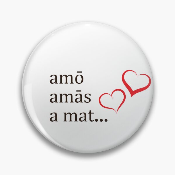 Item preview, Amo, amas, amat - a_mat.  learn latin designed and sold by We-thePixels.