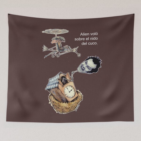 Item preview, Alien flew over the cuckoo's nest designed and sold by Juanmi-Gaspar9.