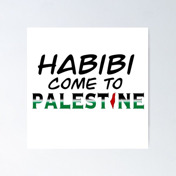 Item preview, habibi come to Palestine- عربي designed and sold by creattion.