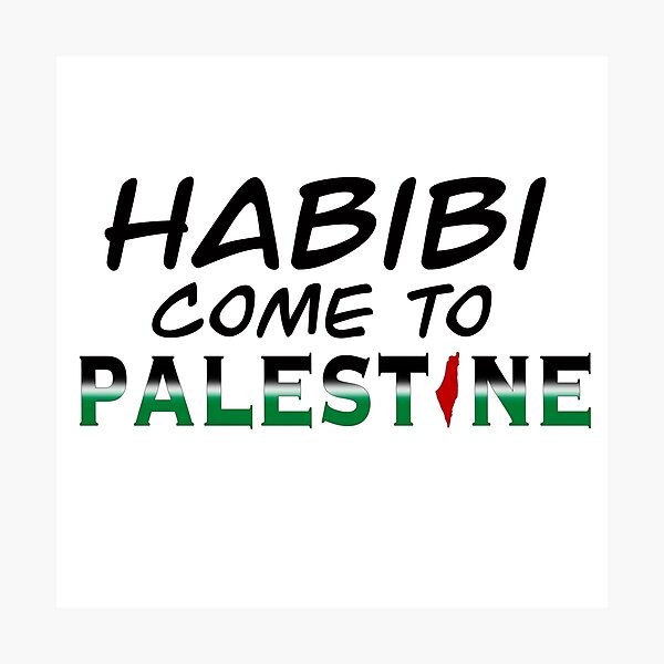 Item preview, habibi come to Palestine- عربي designed and sold by creattion.