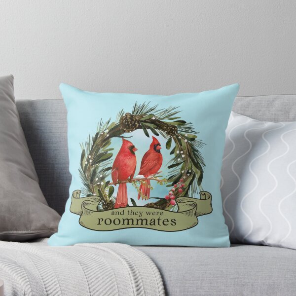 Item preview, Two Male Cardinals - and they were roommates designed and sold by YonderAndBeyond.