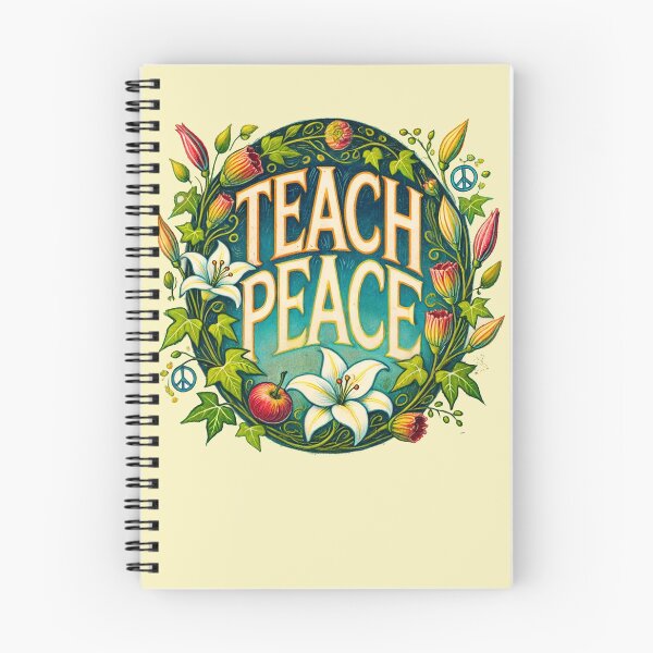 Item preview, Teach Peace designed and sold by FrictionMaxxing.