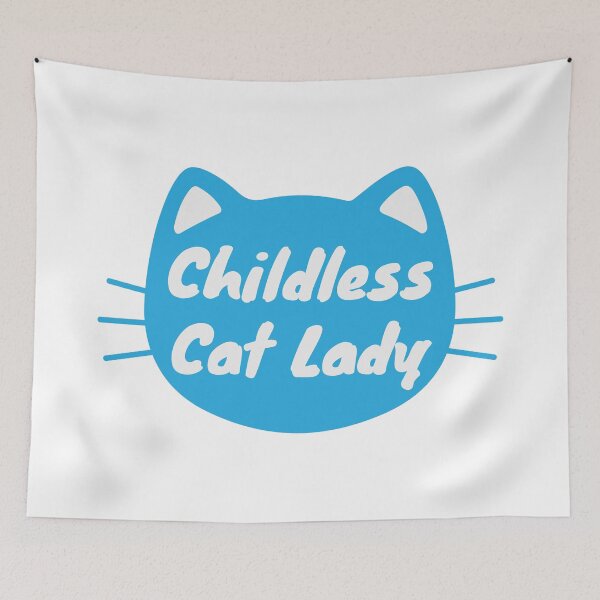 Item preview, Childless Cat Lady in Chartreuse designed and sold by panda-shop77.