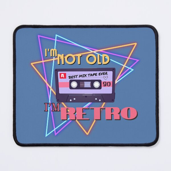 Item preview, I'm Not Old, I'm Retro Rock and Roll Mixtape designed and sold by TMG Tees.