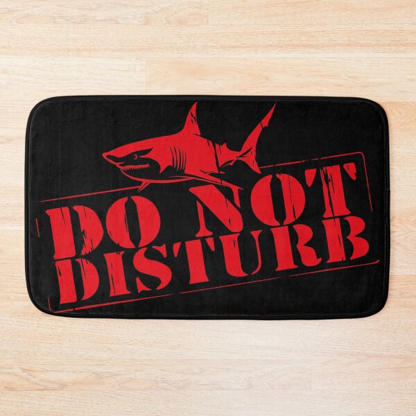 Item preview, Do not disturb red designed and sold by hichamms.