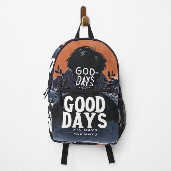 Item preview, Good Days All Days Mantra Quote, Cool Man Navy Brown designed and sold by Nanthanon.