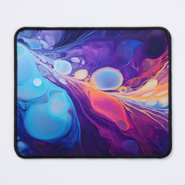 Item preview, Teal, Pink, Purple And Orange - Acrylic designed and sold by KootenayDesigns.