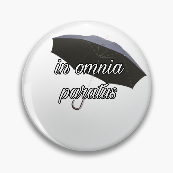 Item preview, In Omnia Paratus designed and sold by BiblioArtistry.