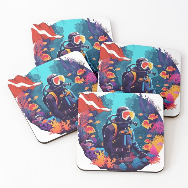 Item preview, Scuba Diver - underwater heaven designed and sold by blackaivengo.