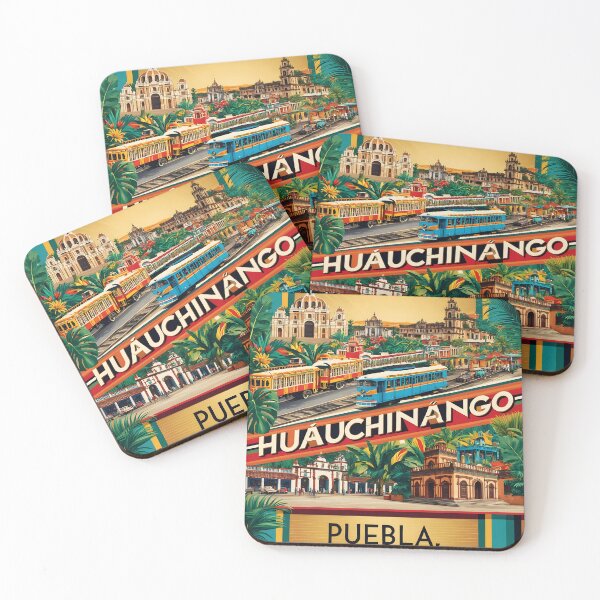 Item preview, Huauchinango Puebla Mexico Magic Town Vintage Travel Tourism designed and sold by TravelersGems.