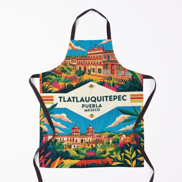 Item preview, Tlatlauquitepec Puebla Mexico Magic Town Vintage Travel Tourism designed and sold by TravelersGems.