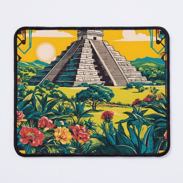 Item preview, Cholula Puebla Mexico Magic Town Vintage Travel Tourism designed and sold by TravelersGems.