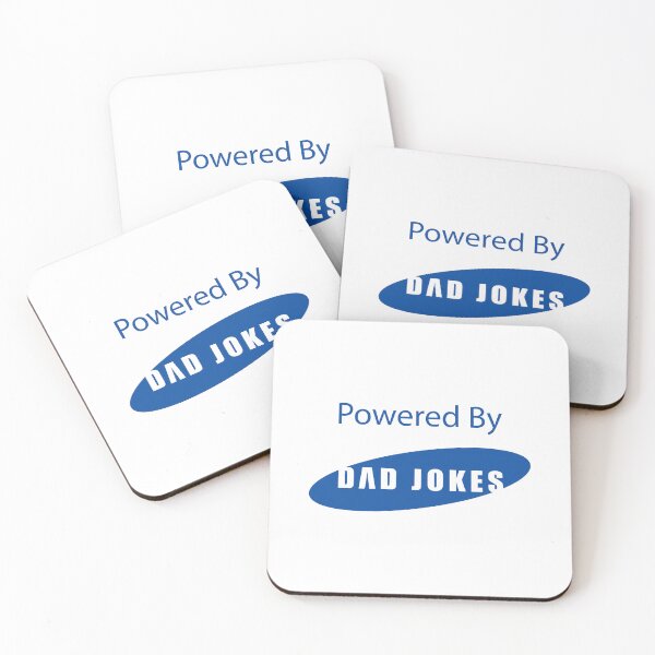 Item preview, Powered By Dad Jokes designed and sold by sachpica.