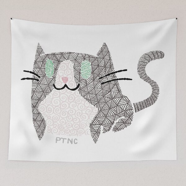 Item preview, Zentangle Pudge designed and sold by PudgeTheCat.
