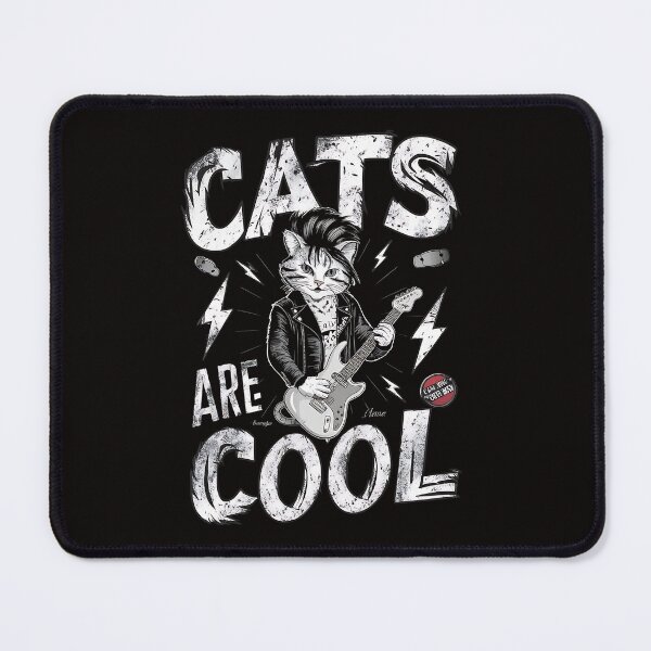 Item preview, Cool Cats Are Cool Design for Cat Lovers designed and sold by Mr-wow.