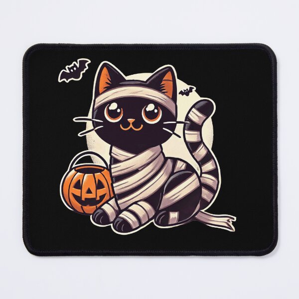 Item preview, Cat Halloween Mummy Cute Cat Kids designed and sold by BlueBerry-Pengu.
