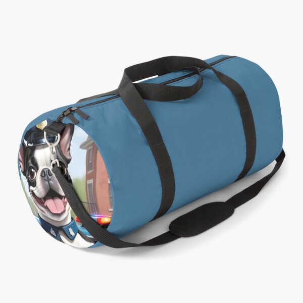 Item preview, Fearless Crime Fighting Police Boston Terriers designed and sold by Hall-O-Gram.