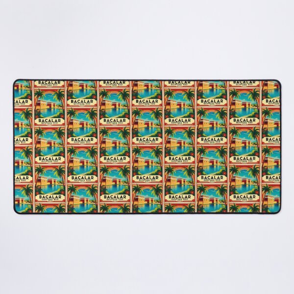 Item preview, Bacalar Quintana Roo Mexico Magic Town Vintage Travel Tourism designed and sold by TravelersGems.