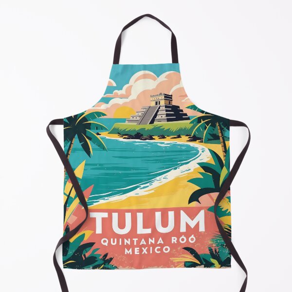 Item preview, Tulum Quintana Roo Mexico Magic Town Vintage Travel Tourism designed and sold by TravelersGems.