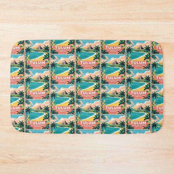 Item preview, Tulum Quintana Roo México Pueblo Mágico Vintage Viajes Turismo designed and sold by TravelersGems.