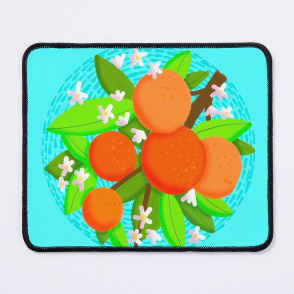 Item preview, Orange Botanical Illustration designed and sold by Cara Bailey Studios.