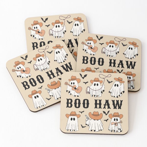 Item preview, Halloween Cowboy Ghosts , Western Ghost Howdy Boo Haw , Fun Halloween Party  designed and sold by DevlynnDesigns.