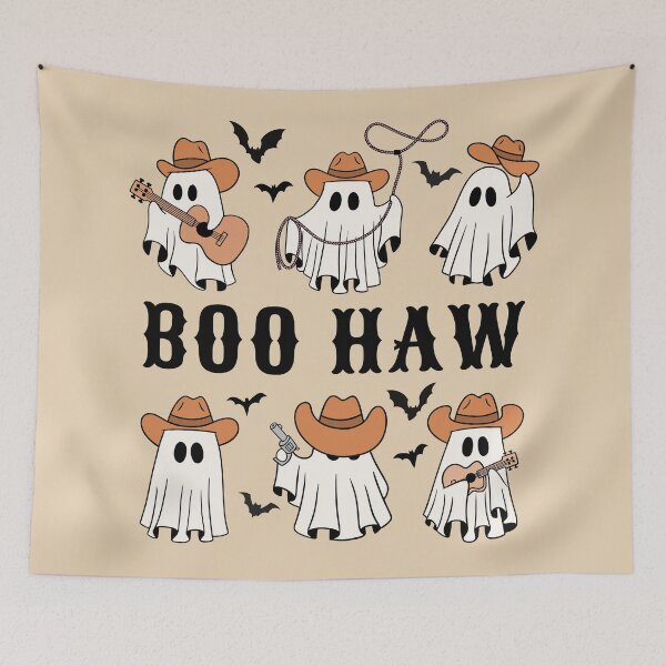 Item preview, Halloween Cowboy Ghosts , Western Ghost Howdy Boo Haw , Fun Halloween Party  designed and sold by DevlynnDesigns.