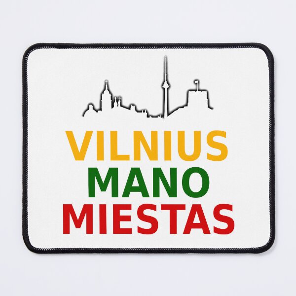 Item preview, "Vilnius mano miestas" - "Vilnius my city" designed and sold by Vetagio.