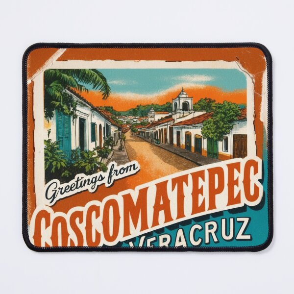 Item preview, Coscomatepec Veracruz México Pueblo Mágico Postal Viajes Vintage designed and sold by TravelPostcardGems.